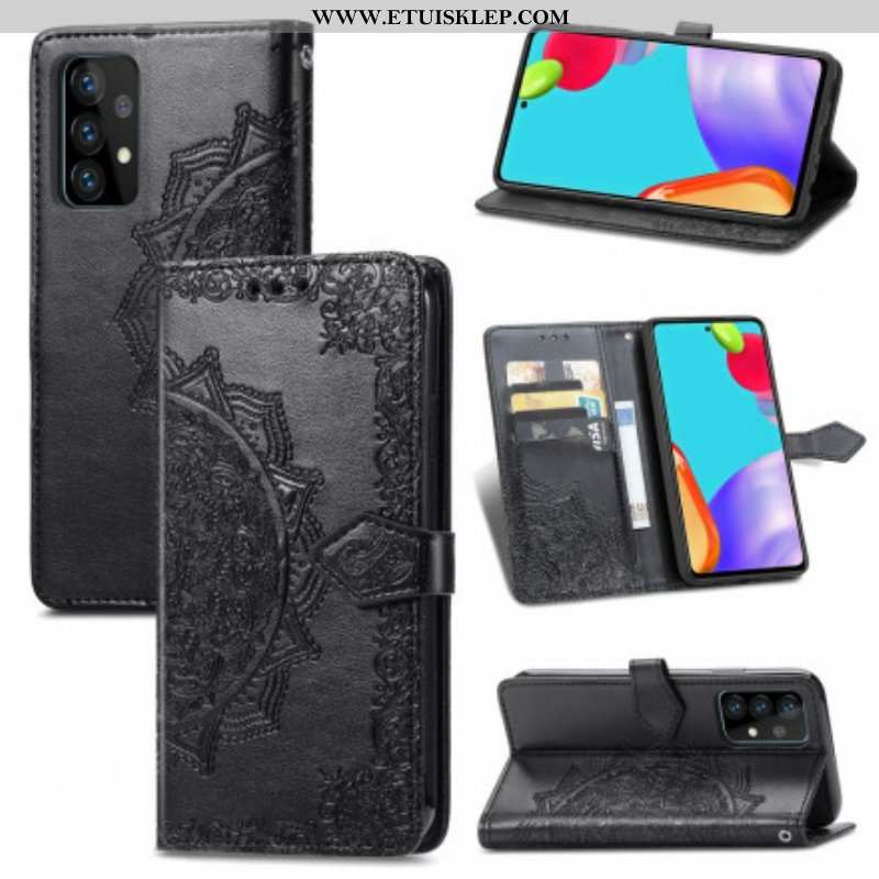 Etui Folio do Samsung Galaxy A52 4G / A52 5G / A52s 5G Średniowiecze Mandali